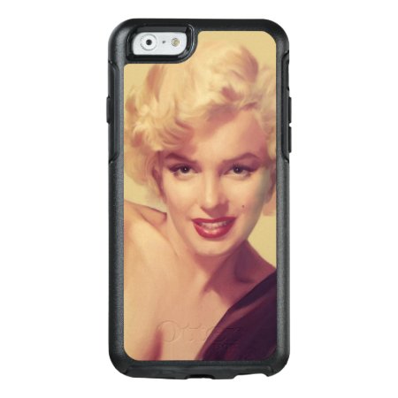 Marilyn In Black Otterbox Iphone 6/6s Case