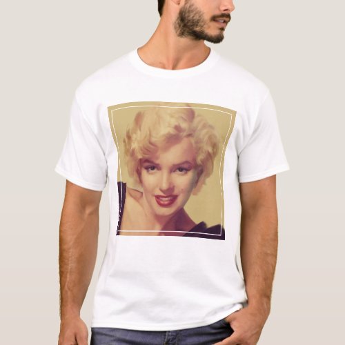Marilyn in Black T_Shirt
