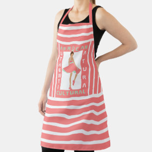 Marilyn MonFRO AFRoCA Afro Africa Black Woman Apron