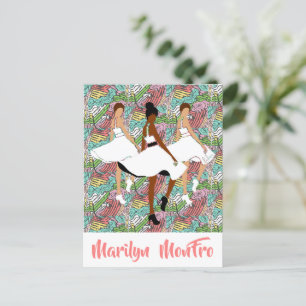 Marilyn MonFRO Pretty Black Women Postcard
