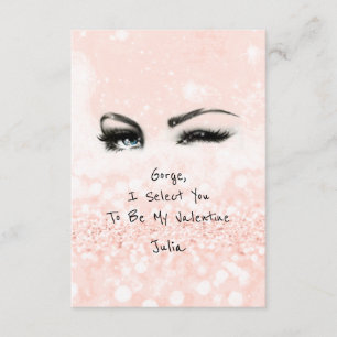 Marilyn Monroe Valentine Love Declaration Rose Invitation