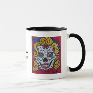 Marilyn Sugar Skull Coffee Mug