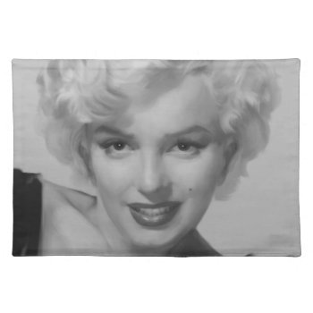 Marilyn The Look 2 Placemat by boulevardofdreams at Zazzle