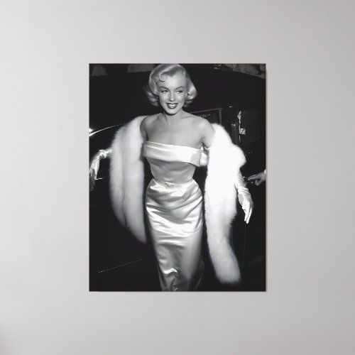 Marilyn vintage poster canvas print