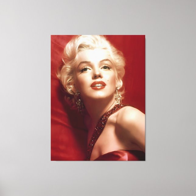 Marilyn vintage poster canvas print (Front)
