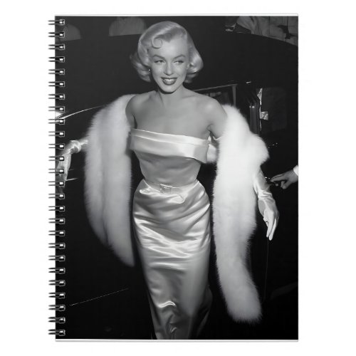 Marilyn vintage poster notebook