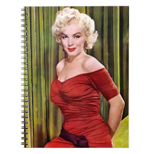 Marilyn vintage poster notebook