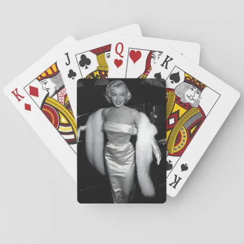 Marilyn vintage poster playing cards