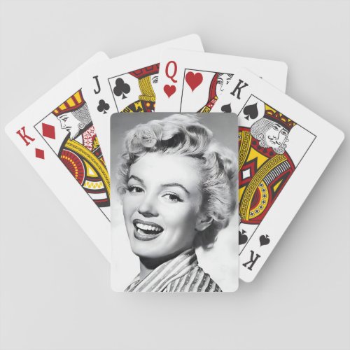 Marilyn vintage poster playing cards