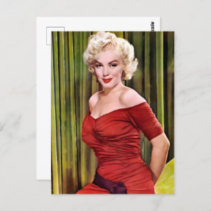 Marilyn vintage poster postcard