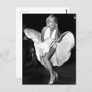 Marilyn vintage poster postcard