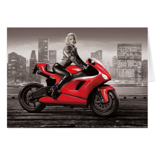 Marilyn's Motorcycle Cards (Front Horizontal)