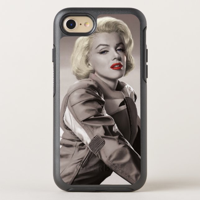 Marilyn's Motorcycle Otterbox iPhone Case (Back)