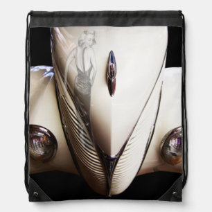 Marilyn's Ride 2 Drawstring Bag