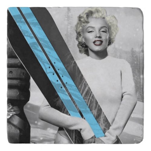 Marilyns Snowboard Trivet