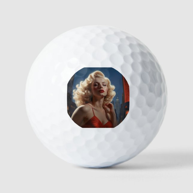 Marilyn's Tee-rific Golf Ball (Front)