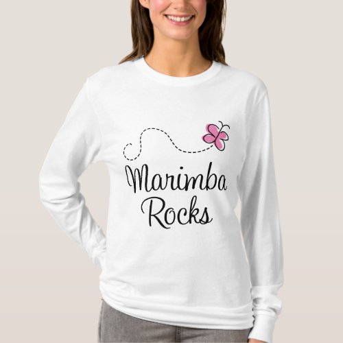 Marimba Rocks music T_Shirt