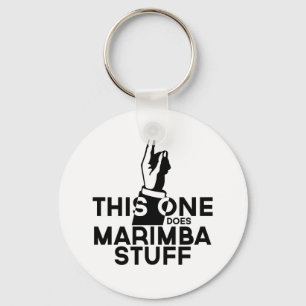 Marimba Stuff - Funny Marimba Music Keychain