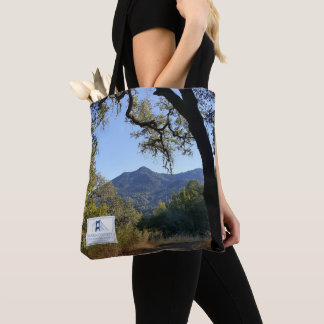 Marin County Genealogical Society Tote Mt Tam Bag