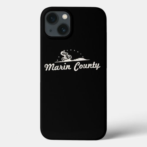 Marin County Mountain Biking Mount Tam iPhone 13 Case