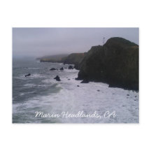 Marin Headlands, CA postcard