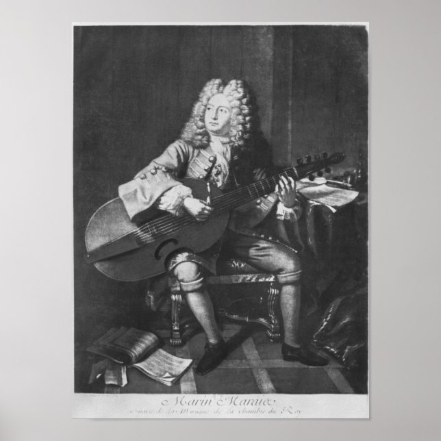 Marin Marais, 1704 Poster (Front)