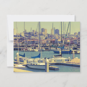 Marina and San Francisco Cityscape Postcard