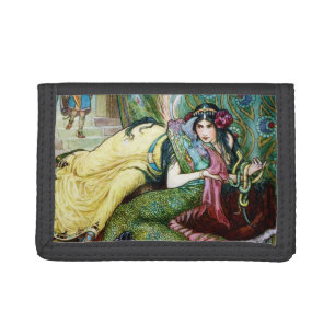 Marina and the Dragon Trifold Wallet