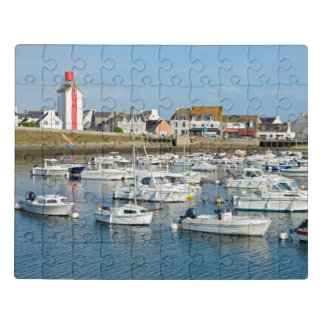 Marina at Guilvinec in France Jigsaw Puzzle