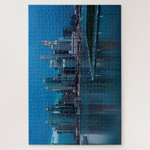 Marina Bay of Singapore Skyline at Night Jigsaw Puzzle
