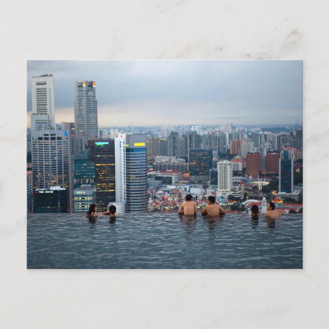 Marina Bay Sands Hotel, Singapore Postcard (Front)