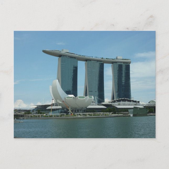 Marina Bay Sands Singapore Postcard (Front)