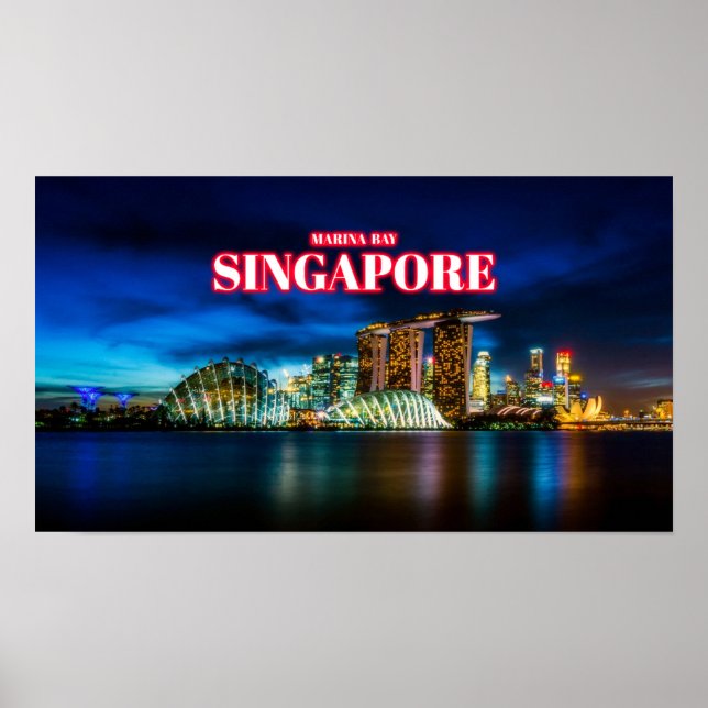 Marina Bay - Singapore Poster (Front)