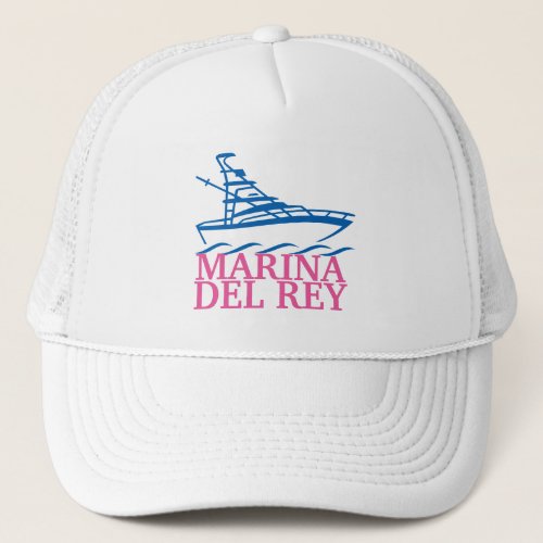 Marina Del Ray Trucker Hat