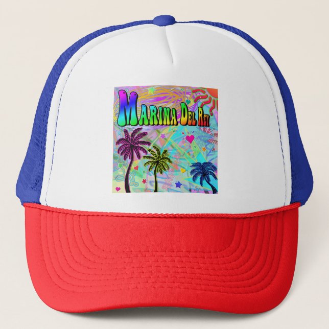 Marina Del Ray Vivid Romance Hat (Front)