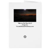 Marina Del Rey 2012 Cards (Back)