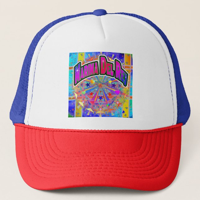 Marina Del Rey Cosmic Unity Hat (Front)