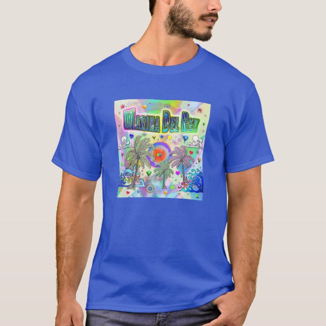 Marina Del Rey Deep Dream T-Shirt (Front)