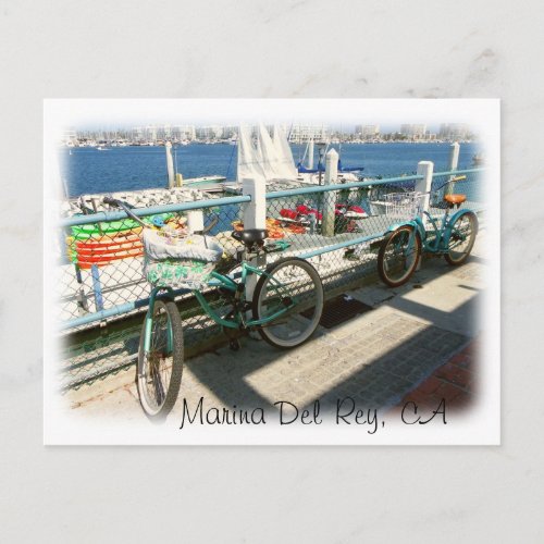 Marina Del Rey Postcard Postcard