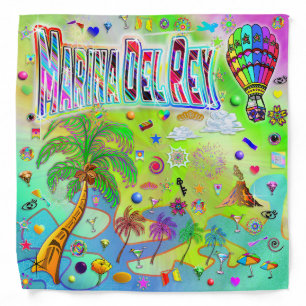 Marina Del Rey Timeless Melody Bandana