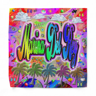 Marina Del Rey Vista Express Bandana