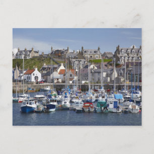Marina, Findochty, Moray, Scotland, United Postcard