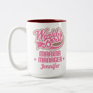 Marina Manager custom Two-Tone Coffee Mug
