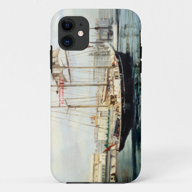 Marina/Mariña/Seascape Case-Mate iPhone Case (Back)
