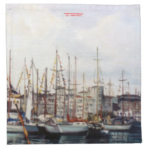 Marina/Mariña/Seascape Cloth Napkin