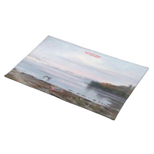 Marina/Mariña/Seascape Cloth Placemat