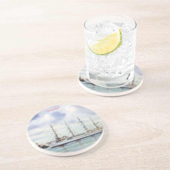Marina/Mariña/Seascape Coaster (Side)