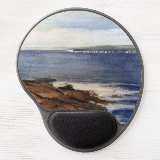 Marina/Mariña/Seascape Gel Mouse Pad (Front)