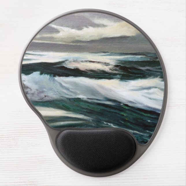 Marina/Mariña/Seascape Gel Mouse Pad (Front)