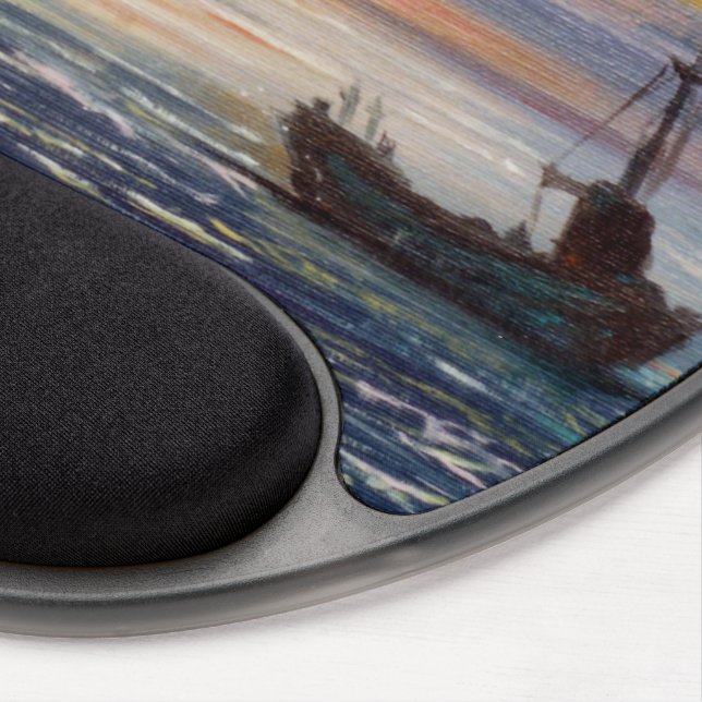Marina/Mariña/Seascape Gel Mouse Pad (Right Side)